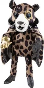 Jucărie de pluș Heunec "Cântărețul mască" - Leul, 36 cm