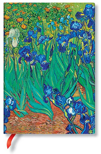 Agendă Paperblanks Van Gogh's Irises - Midi, 72 foi