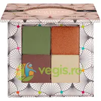 Fard de Pleoape Paleta 4 Culori Vegetal cu Acid Hialuronic si Extract de Castravete 5.6g