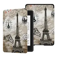 Husă pentru Kindle 2019 Garv - Slim, Eiffel Tower