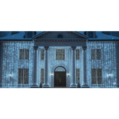 Cordon 3 metri pentru perdea multi extensibila 60 leduri lumina rece 6.4w
