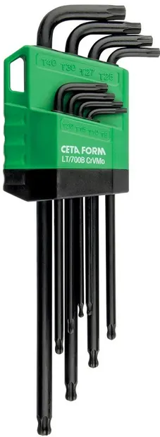 Set de hexagoane Ceta Form - TORX, 8 buc. , special, lung