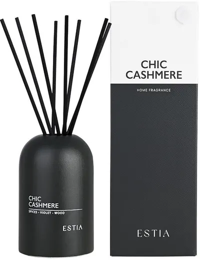 Bețișoare parfumate Estia - Chic Cashmere, 150 ml
