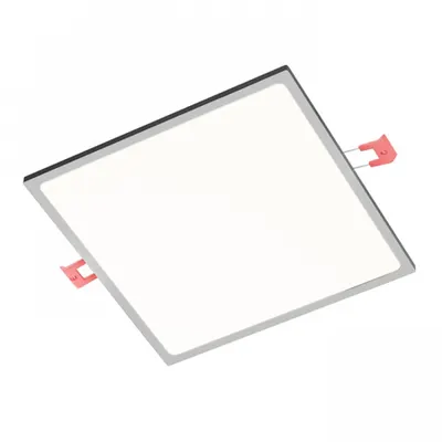 SLENDER SLIM SQ 22 corp de iluminat incastrat negru crom 230V LED 30W 3000K