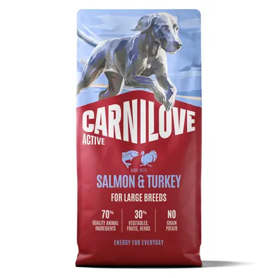 Carnilove Active Dog Dry Salmon & Turkey Adult Large Breeds 12 kg