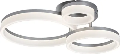 Plafoniera LED Rabalux - Amilia 71387, 24W, crom-alb
