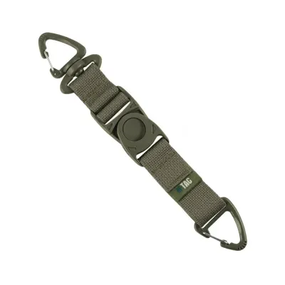Suport chei tactic M-Tac Key Holder Elite cu prindere Woojin - RANGER GREEN