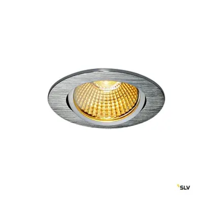 NEW TRIA round, brushed aluminium, 1800-3000K 7.2W