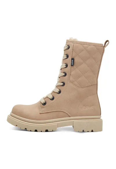 Ghete de piele ecologica - Maro camel