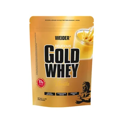 Pudră Proteică, Weider, Gold Whey, vanilie, 500g