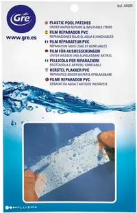 Set de reparare pentru liner GRE - AR202, 5 bucăți plasturi pentru lipire sub apă