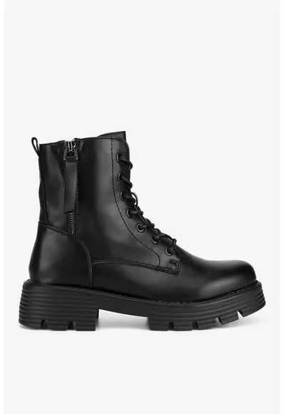 Ghete dama 5905588846253 - Sintetic - Negru - Negru