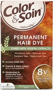 3 Chenes Color & Soin Vopsea de păr, 8V Culoare blond venețian