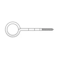 Holzsurub Ochi Sudat D51 pentru Ancorare Schele, 12 x 140 mm, Otel Zincat