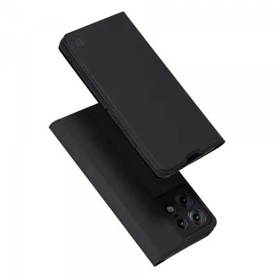 Husa pentru Motorola Edge 50 Pro, Techsuit, Magskin Book, Neagra