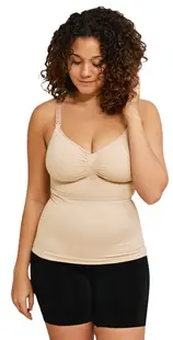 Corset de alăptare fără cusături Carriwell - XL, bej