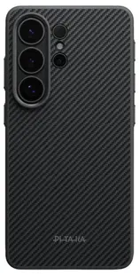 Husă Pitaka – Cairn, Galaxy S26 Ultra, MagSafe, negru/gri