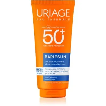 Uriage Bariésun Silky Lotion SPF 50+ lapte de protectie pentru fata si corp SPF 50+