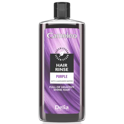 Lotiune nuantatoare pentru par Violet, 200ml, Delia Cosmetics