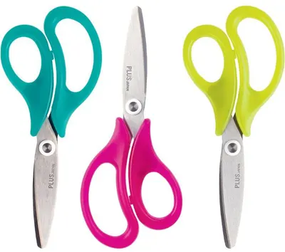 Foarfece Plus School - sortiment, 14.5 cm