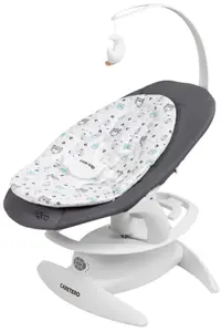 Șezlong și balansoar 2 în 1 Caretero - Rocker Noco, grafit