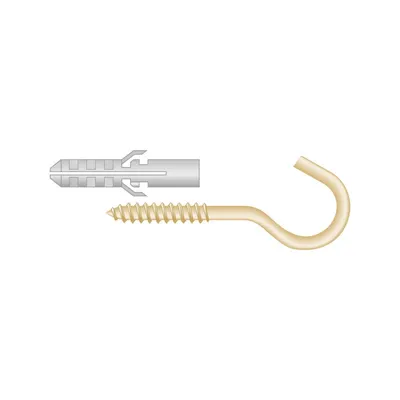 Set Fixare Carlig Holzsurub-10-diblu R14