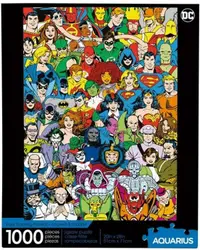 Puzzle Aquarius din 1000 de piese - Personajele DC
