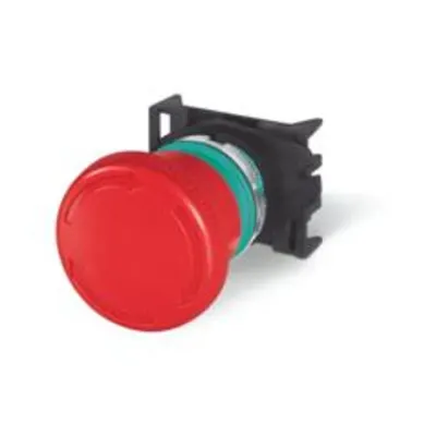 Emergency Push Buttonnø40mm Release By Rotation Red