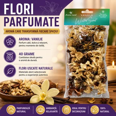Potpourri Vanilie Winter Scent, Aroma Land, 40g