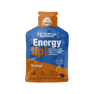 Gel energizant cu aroma de portocale Energy UP Gel, 40g, Weider