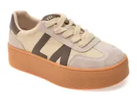 Pantofi sport GRYXX maro, 9355, din material textil