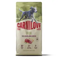 Carnilove True Fresh Dog Dry Duck Junior Large Breeds 12 kg