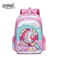 Ghiozdan neechipat 3D lollipop, 41x31x24 cm, S-COOL