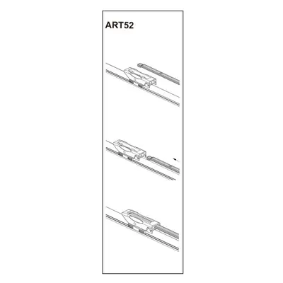 Stergator parbriz pasager PEUGEOT BIPPER Tepee MPV 02/2008➝ COD:ART52 19