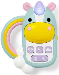 Bucarie pentru bebelusi Skip Hop - Telefon muzical, unicorn