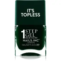 Nails Inc. It’s Topless lac de unghii sub forma de gel pentru un efect de lunga durata culoare Jasmine 14 ml