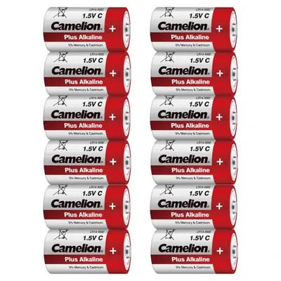 Baterii C R14, 2 Buc. Bulk, Camelion PLUS