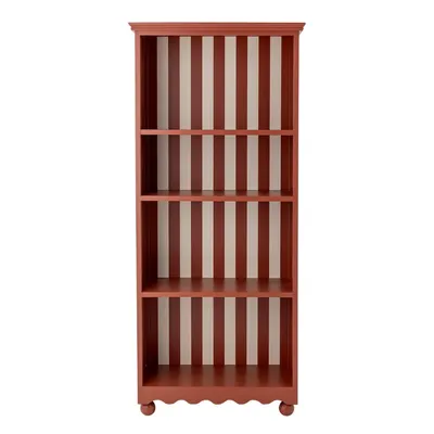 Bibliotecă roșie 66x151,5x32 cm Sasha – Bloomingville