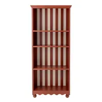 Bibliotecă roșie 66x151,5x32 cm Sasha – Bloomingville