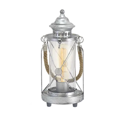 Lampa de masa BRADFORD silver-antique 220-240V,50/60Hz IP20