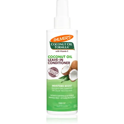 Palmer’s Coconut Oil Formula Moisture Boost conditioner Spray Leave-in pentru par uscat, deteriorat si tratat chimic 250 ml