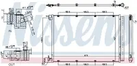 Radiator Ac Condensator cu Uscator Potrivit Abarth Grande Punto, Punto, Punto Evo; Alfa Romeo Giulietta, Mito; Fiat Bravo Ii, Grande Punto, Punto, Punto Evo; Lancia Delta Iii; Opel Corsa D 0.9-2.0d 06