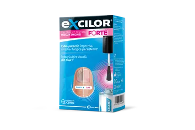 Excilor Forte pentru infectia fungica a unghiei, 30ml, Excilor