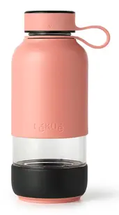 Sticlă cu filtru Lékué – On The Go, 500 ml, coral