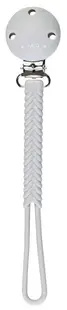 Clemă pentru suzetă Saro - Braid, Grey
