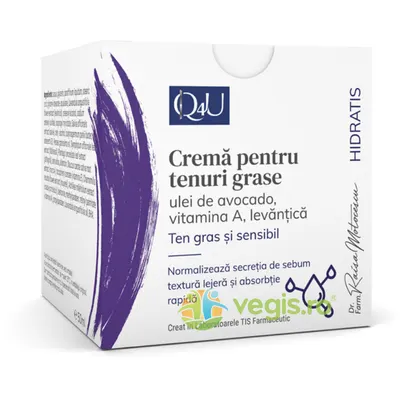 Crema pentru Tenuri Grase cu Levantica 50ml