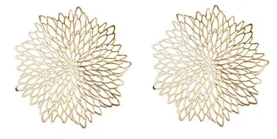 Suporturi pentru pahare Morello - Golden Hibiscus, 6 buc, 10 cm