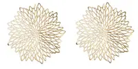Suporturi pentru pahare Morello - Golden Hibiscus, 6 buc, 10 cm