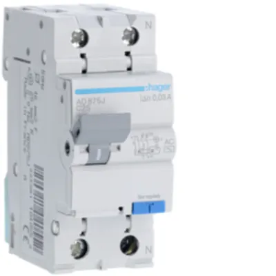 Disjunctor diferențial P+N 25A/30mA, C, 4,5kA, tip AC