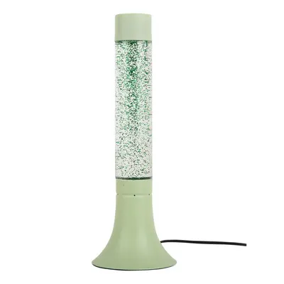 Veioză verde cu abajur din sticlă (înălțime 37,5 cm) Astro Glittler – Leitmotiv